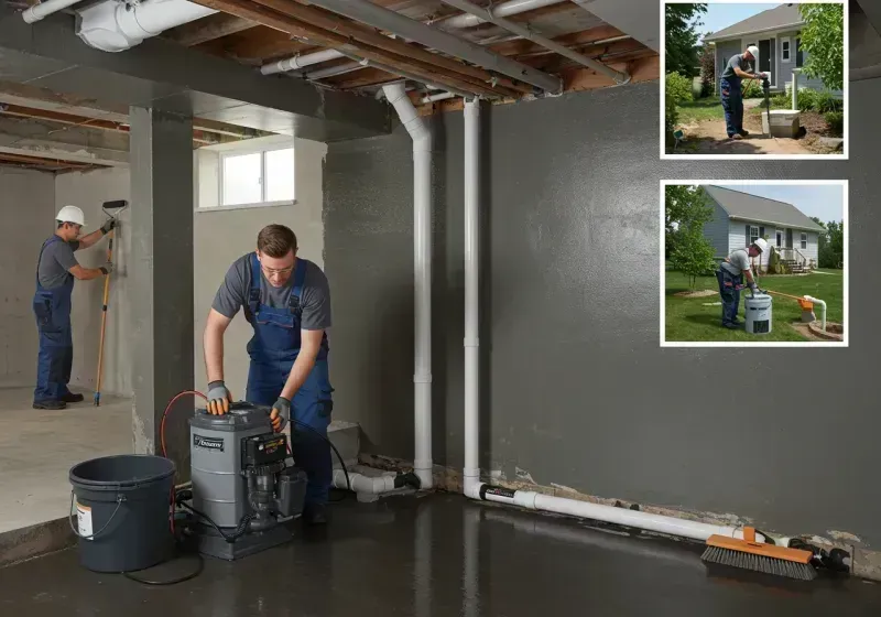 Basement Waterproofing and Flood Prevention process in Melvindale, MI